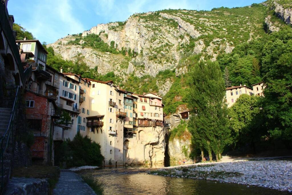 Studio** Cle Des Champs Au Pied Du Vercors Saint-Laurent-en-Royans Екстер'єр фото